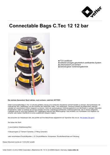 Connectable Bags C.Tec 12 12 bar