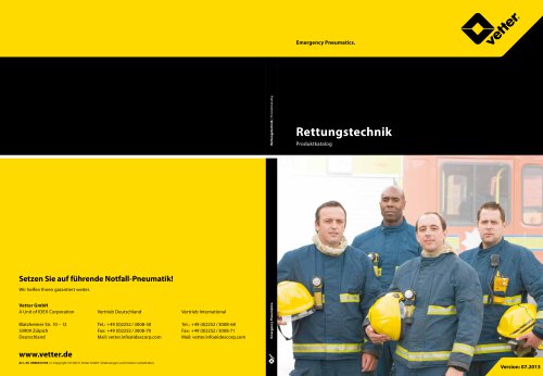 Katalog Rettungstechnik