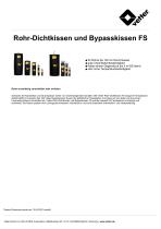 Rohr-Dichtkissen und Bypasskissen FS-1