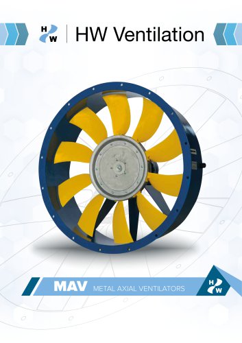 Datasheet - HW MAV Metal Axial Ventilators - English