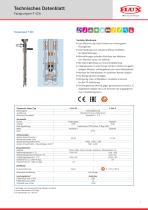 FLUX Fasspumpe F 426 Datenblatt - 1