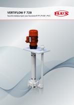 Tauchkreiselpumpen aus Kunststoff - VERTIFLOW F 728