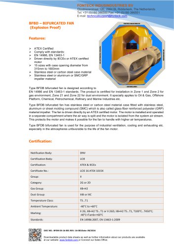 BFBD – BIFURCATED FAN