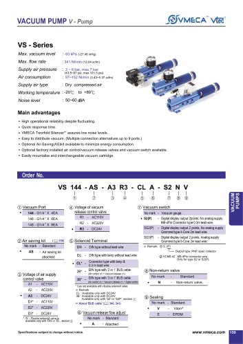 VMECA V-Pump (VS series)