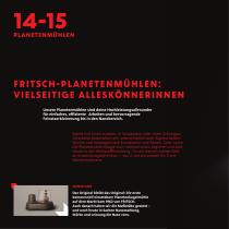 FRITSCH Geräteübersicht - 14