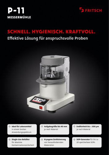 Messerm&uuml;hle P-11 - Model Card