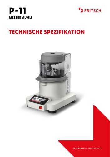 Technische Spezifikation P-11