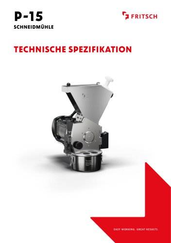Technische Spezifikation P-15