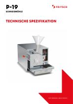 Technische Spezifikation P-19