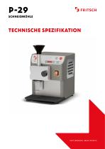 Technische Spezifikation P-23