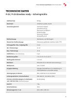 Technische Spezifikation P-23 | P-23 Glove Box-3