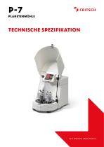 Technische Spezifikation P-7