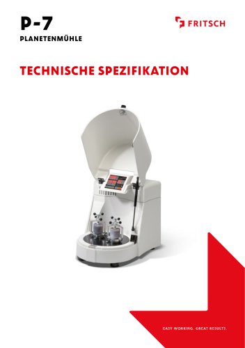 Technische Spezifikation P-7