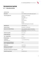 Technische Spezifikation P-7-3