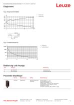 Technisches Datenblatt Einstrahl-Sicherheits-Lichtschranke Sender - 4
