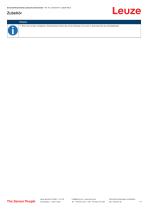 Technisches Datenblatt Einstrahl-Sicherheits-Lichtschranke Sender - 7