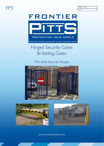 Hinged Security Gates Bi-folding Gates