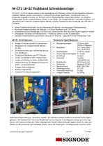 M-CTL 16-32 mm Stahlband Schneidemaschine - 2