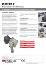 RCNS 2 pneumatische Verschlusszange für Stahlband - 2