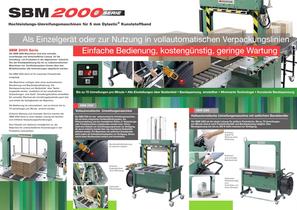 SBM 2000serie Hochleistungs-Umreifungsmaschinen für - 2