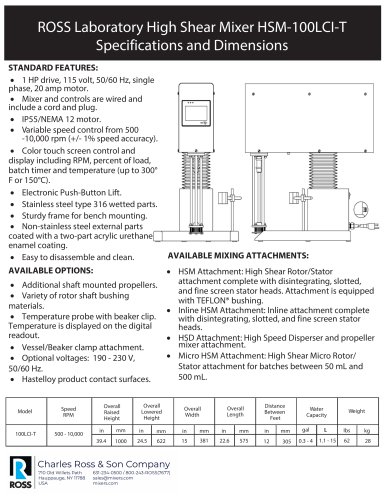 HSM-100LCI-T