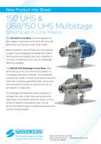 088/150 UHS Multistage Small-Scale In-Line Mixer & 150 UHS Ultra Hygienic Small-Scale In-Line Mixers