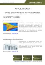 Chromatische Sensoren. Berührungslose Messtechnik für Kunststoffe, Halbleiter, Consumer Goods - 1