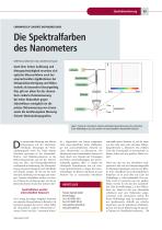 Die Spektralfarben des Nanometers - Chromatisch kodierte Distanzmessung - 2