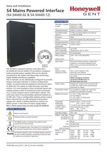 S4 Mains Powered Interface