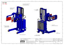 Drum Tipper - STE01-RRH01-Technical Drawings (Electro-hydraulic drum lifter STE01-RRH01)