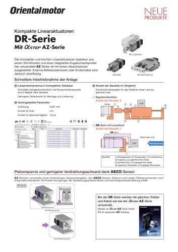 Linearaktuatoren DR-Serie