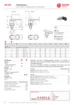 Rastbolzen GN 823-2