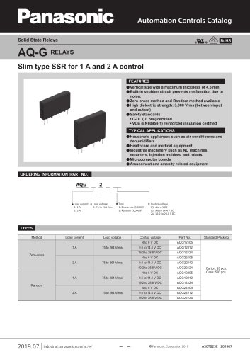 AQ-G RELAYS