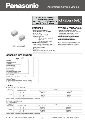 RJ RELAYS (ARJ)