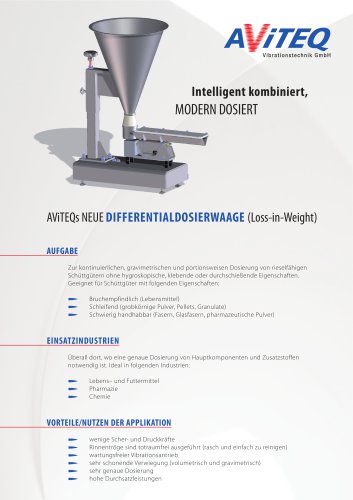 Differentialdosierwaage