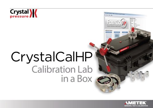 CrystalCalHP Calibration System