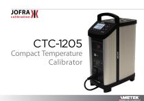 CTC 1205 Series Temperature Calibrator Datasheet
