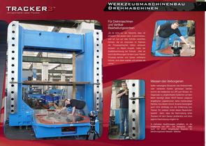 Werkzeugmaschinenbau: Drehmaschinen Messen mit Laser Trackern (Flyer) - 2