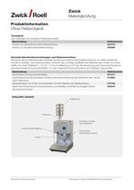 Cflow Fließprüfgeräte / Schmelzindex-Prüfgerät - 4