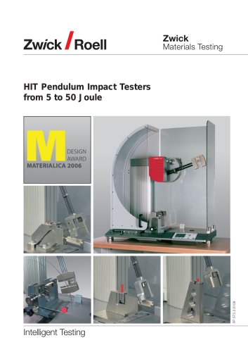 HIT pendulum impact testers