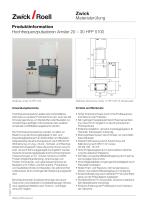 Hochfrequenzpulsatoren 20-30 kN - 1