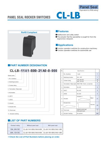 CL-LB Catalog