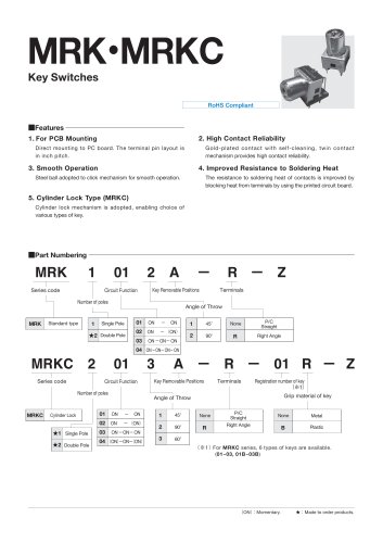 MRK/MRKC Catalog