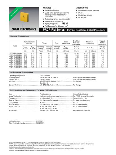 PRCP-RM Series