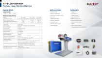 SUNTOP Fiber laser marking machine ST-FL20P ST-FL30P ST-FL50P ST-FL60P ST-FL70P ST-FL100P