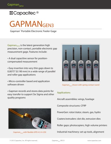 GapmanGen3 Brochure