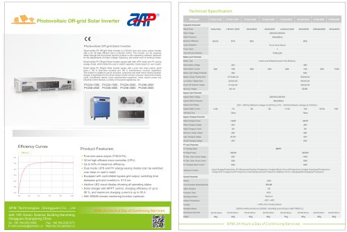 Photovoltaic Off-grid Solar Inverter