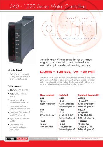 340XRi, 680XRi, 1220XRi Datasheet