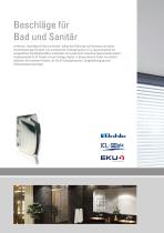 Beschläge für Glas Designhandbuch - 7