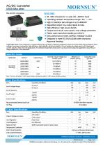 MORNSUN 5W compact 85-305VAC wide input AC/DC converter LDE05-23Bxx